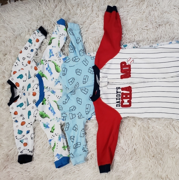 Baby boys sleepers lots - Picture 2 of 5